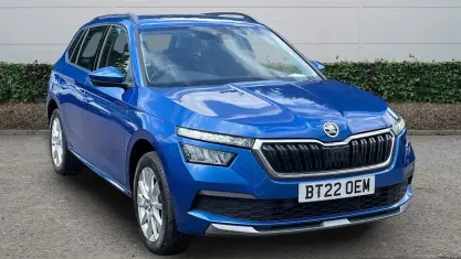 Used Skoda Kamiq SE 150 HP (110 kW) 2022 Blue SUV