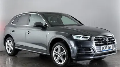 Used Audi Q5 S-Line 252 HP (185 kW) 2018 Grey SUV