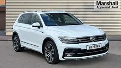 White Used 2019 VW Tiguan R-line SUV | £20,186 (Fair price)