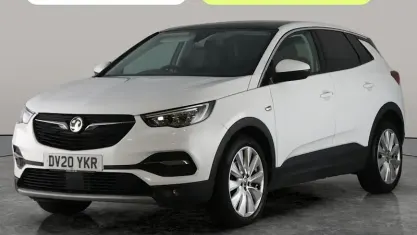 Used Vauxhall Grandland X Elite 131 HP (96 kW) 2020 White SUV