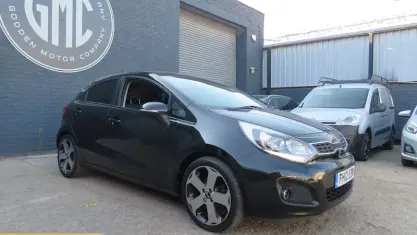 Used Kia Rio 109 HP (80 kW) 2012 Black Hatchback