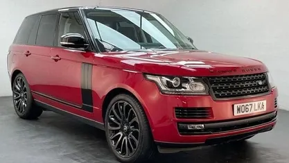Used Land Rover Range Rover Autobiography 258 HP (189 kW) 2017 Red SUV