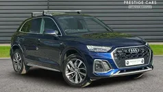 Blue Used 2022 Audi Q5 S-Line SUV | £30,491 (Fair price)