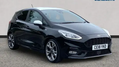 Used Ford Fiesta ST-Line X 100 HP (73 kW) 2018 Black Hatchback