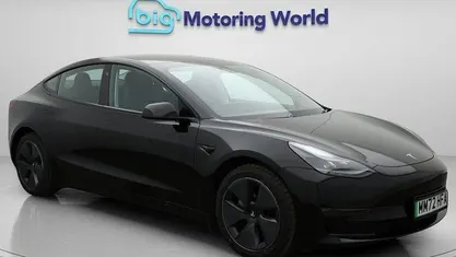 Black Used 2022 Tesla Model 3 Long Range AWD Sedan | £23,800 (Fair price)