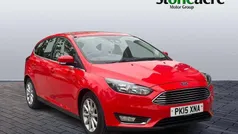 Red Used 2015 Ford Focus Titanium Hatchback | £6,990 (Fair price)