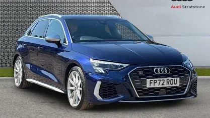 Used Audi S3 Sportback 310 HP (228 kW) 2022 Blue Hatchback
