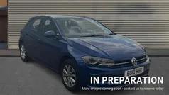 Reef blue metallic Used 2018 VW Polo SE Hatchback | £11,152 (Fair price)