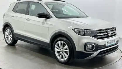 Used VW T-Cross Active 110 HP (80 kW) 2021 Grey SUV