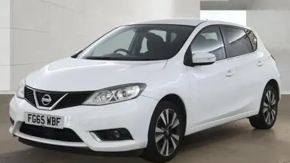 Used Nissan Pulsar N-TEC 116 HP (85 kW) 2015 White Hatchback