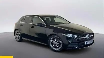 Used Mercedes A220 AMG line 190 HP (139 kW) 2020 Black Hatchback
