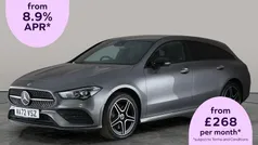 Grey Used 2022 Mercedes CLA250e Shooting Brake AMG Line Premium Estate | £20,951 (Fair price)