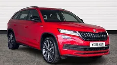 Red Used 2018 Skoda Kodiaq SportLine SUV | £21,250 (A bit pricey)