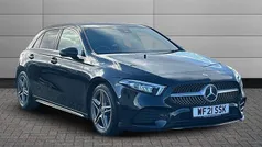Black Used 2021 Mercedes A220 AMG line Hatchback | £18,595 (Fair price)