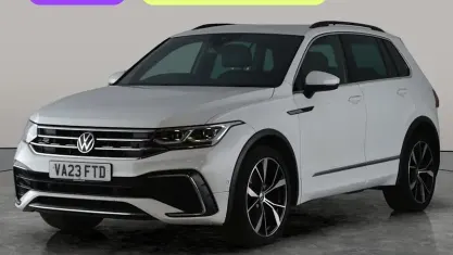 Used VW Tiguan R-line 150 HP (110 kW) 2023 White SUV