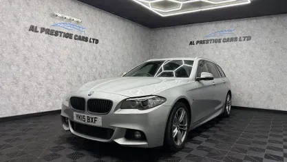 Used BMW 520 M Sport 190 HP (139 kW) 2015 Silver Estate
