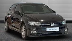 Black Used 2020 VW Polo R-line Hatchback | £14,550 (Fair price)