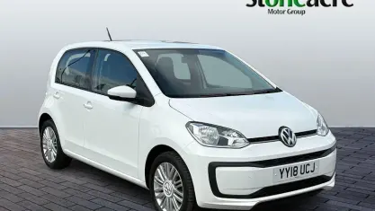 Used VW up! Move 60 HP (44 kW) 2018 White Hatchback