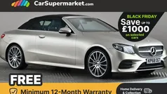 Silver Used 2017 Mercedes E350 AMG Line Premium Cabriolet | £25,697 (Expensive)