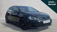 Flat black Used 2016 VW Golf VII GTD Hatchback | £12,940 (Fair price)
