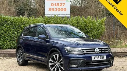 Used VW Tiguan R-line 150 HP (110 kW) 2018 SUV