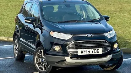 Used Ford Ecosport Titanium 95 HP (69 kW) 2016 Black SUV