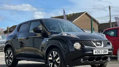 Used Nissan Juke N-TEC 117 HP (86 kW) 2013 Black SUV