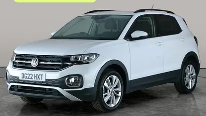Used VW T-Cross Active 110 HP (80 kW) 2021 White SUV