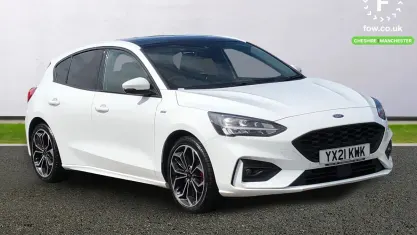 Used Ford Focus ST-Line X 155 HP (114 kW) 2021 White Hatchback