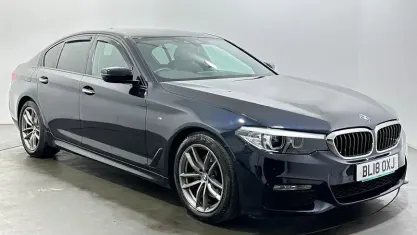 Used BMW 520 M Sport 190 HP (139 kW) 2018 Black Sedan
