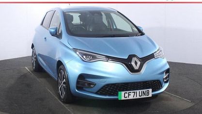 Usado Renault Zoe GT 100 kW (136 HP) 2021 Azul Citadino