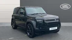 Black Used 2022 Land Rover Defender SUV | £75,453 (Fair price)