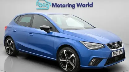 Used Seat Ibiza FR Sport 110 HP (80 kW) 2023 Blue Hatchback