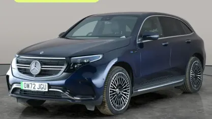 Usado Mercedes EQC400 AMG Line Premium 300 kW (408 HP) 2023 Azul SUV
