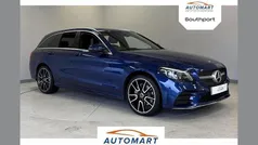 Blue Used 2019 Mercedes C220 AMG Line Premium Estate | £18,895 (Fair price)