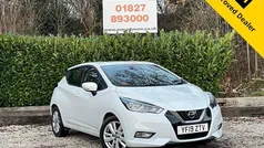White Used 2019 Nissan Micra Acenta Hatchback | £7,699 (Fair price)