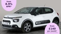 White Used 2022 Citroën C3 PureTech Hatchback | £10,744 (Good price)