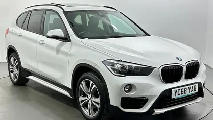 Used BMW X1 Sport Line 140 HP (102 kW) 2019 White SUV