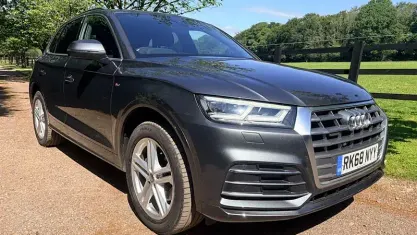 Used Audi Q5 S-Line 190 HP (139 kW) 2018 Grey SUV