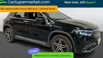 Used Mercedes EQA250 AMG line 139 kW (190 HP) 2021 Black SUV