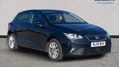 Used Seat Ibiza SE Technology 80 HP (58 kW) 2021 Black Hatchback