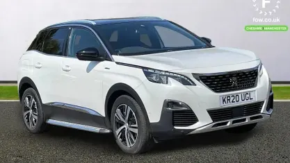 Used Peugeot 3008 GT-line 131 HP (96 kW) 2020 White SUV