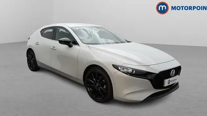 White Used 2025 Mazda 3 Homura-Line Hatchback | £18,349 (Fair price)