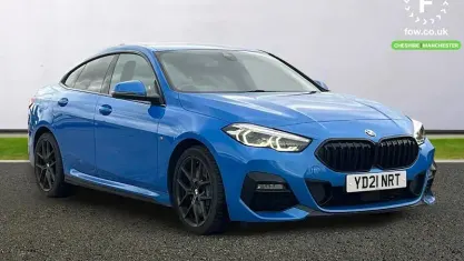 Used BMW 218 Comfort Edition 136 HP (100 kW) 2021 Blue Coupe