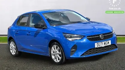 Used Vauxhall Corsa 75 HP (55 kW) 2021 Blue Hatchback