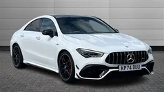 White Used 2024 Mercedes CLA45 AMG Coupe | £54,251 (Fair price)