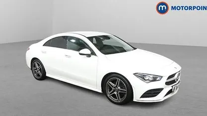 Used Mercedes CLA180 AMG Line Premium 136 HP (100 kW) 2022 White Sedan