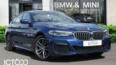 Blue Used 2022 BMW 530e M Sport Sedan | £25,249 (Fair price)
