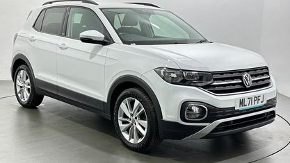 Usado VW T-Cross Active 95 HP (69 kW) 2021 Branco SUV