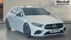 White Used 2021 Mercedes A35 AMG Premium Hatchback | £22,494 (Fair price)